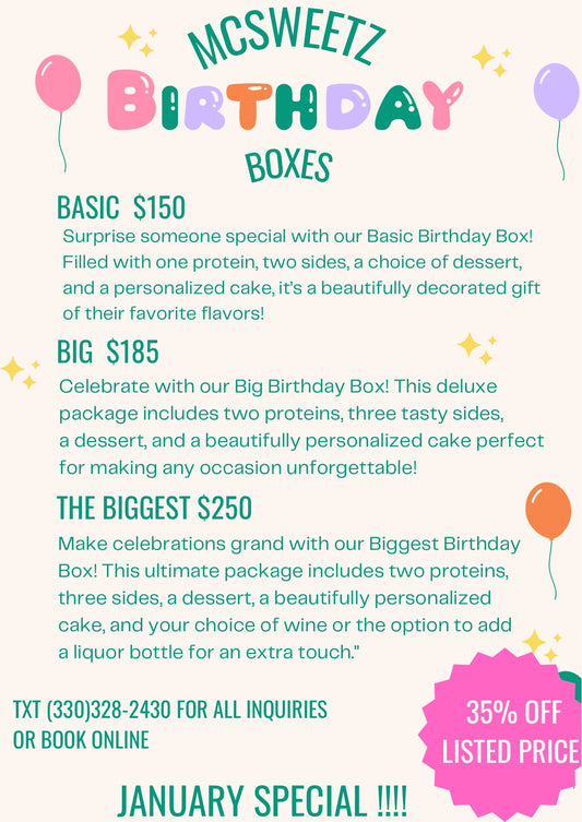 Birthday Boxes